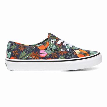 Damske Tenisky Vans Multi Tropic Authentic Viacfarebný Modre/Biele VA15XUFGL